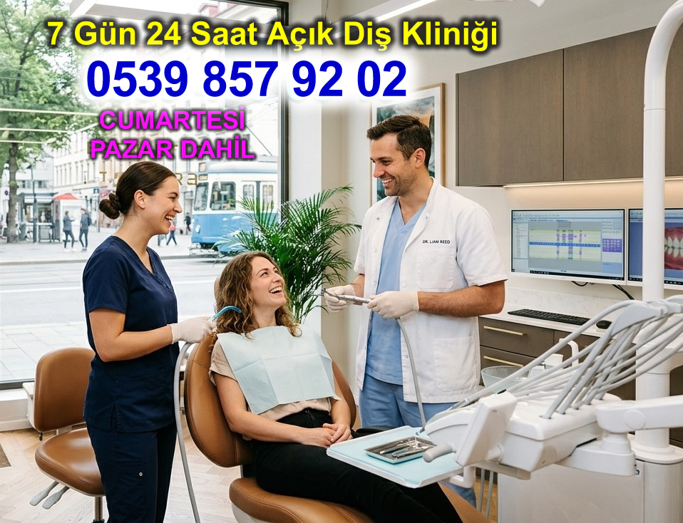 Bahçelievler acil diş hastanesi 7/24 saat açık