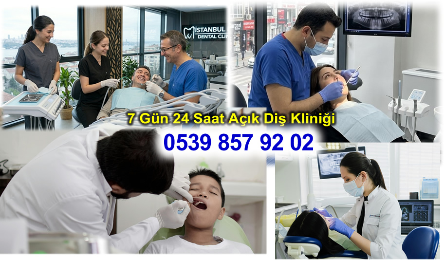 Eyüp acil dişçi 7/24 saat açıktır