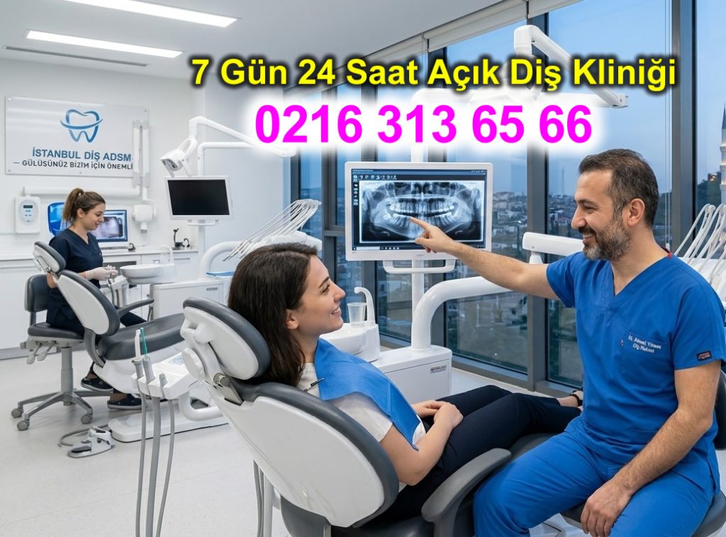 Kadıköy acil diş hastanesi 7/24 saat